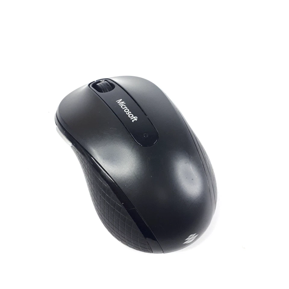 Microsoft Model 1383 Wireless Mobile Mouse 4000 Black W/ Dongle Lot of 10 E5288 - Image 2 of 4