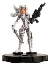 HEROCLIX Mutant Mayhem 036 SILVER SABLE Veteran Red