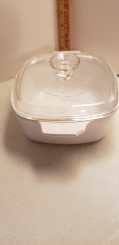 1977-1985 Vintage Wildflower Corning Ware Dish W/Pyrec Lid (9x10x4) - Picture 2 of 11