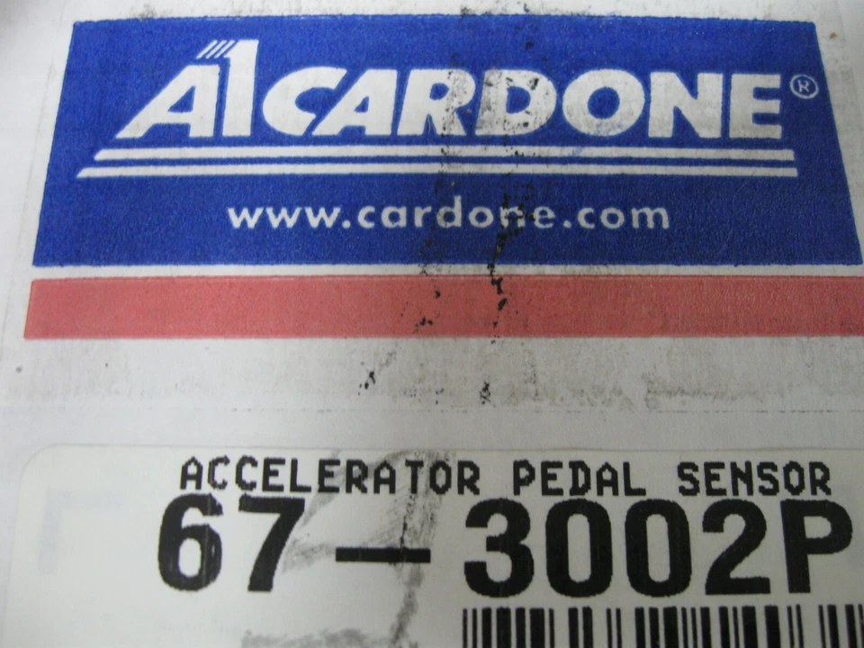 Cardone 67-3002P Accelerator Pedal Sensor Reman Foto 2 de 2