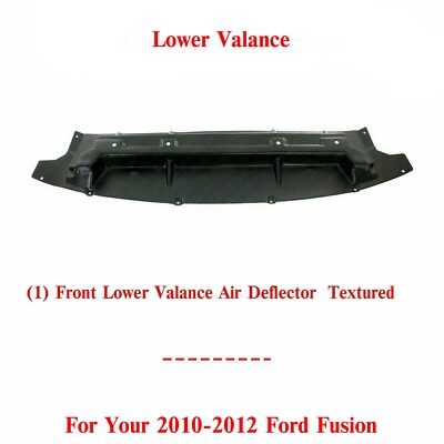 Front Bumper Lower Valance Engine Cover Textured For 2010 Front Bumper Lower Valance Engine Cover Textured For 2010
