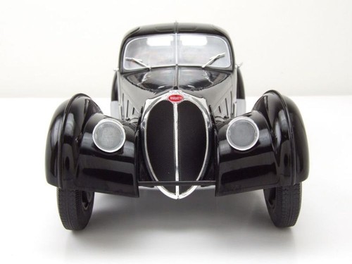 Bugatti Atlantic Type 57 SC Nera Modellino 1:18 Solido - Bild 6 von 9