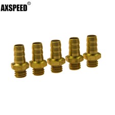 5/10PCS Brass Universal M4 M5 M6 Threaded Water Nipples for RC Model Boat