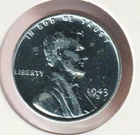 1943 WWII Lincoln Wheat Steel Penny Collectible US Collection Very Good War Coin