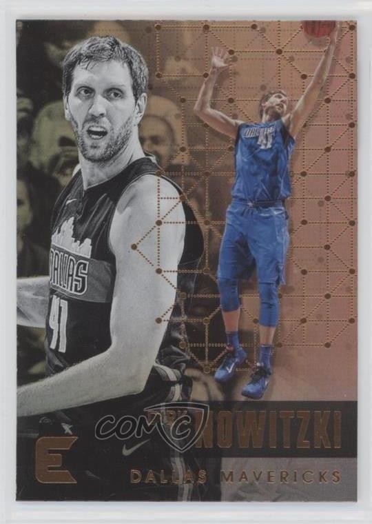 2017-18 Panini Essentials Retail Thin Stock Dirk Nowitzki #148 HOF 02v3