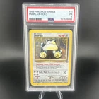 Pokemon Snorlax 11/64 Jungle Holo Vintage PSA 1 Rare POP 127