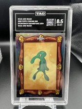 Topps Chrome 2025 Bold and Brash 8/25 - Spongebob 25th - TAG 8.5