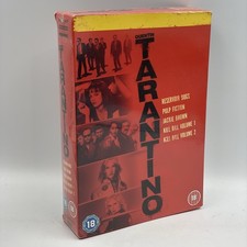 Quentin Tarantion Collection [DVD] 5x Film Box Set ? UK R2 ? New & Sealed
