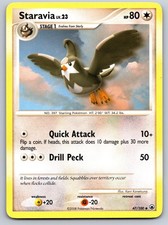 Staravia 47/100 Uncommon Majestic Dawn Pokemon Moderately Played