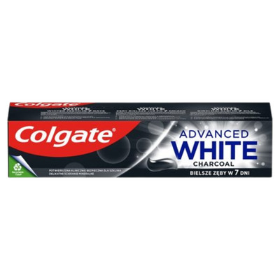 Colgate Advanced White Charcoal Zahnpasta mit Aktivkohle 75 ml