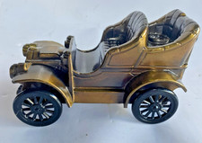 Banthrico Inc 1906 Oldsmobile Car Coin Bank Gold Metal