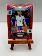 Kylian Mbappe #7 France Red Prizm SSP Panini Monopoly 2026 World Cup-Pack Fresh