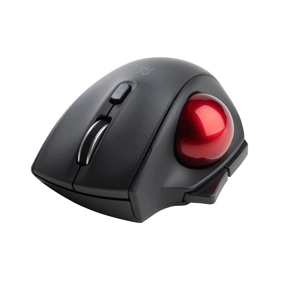 Kompakte, leise Bluetooth Trackball Maus, schwarz, 400-MABTTB181BK