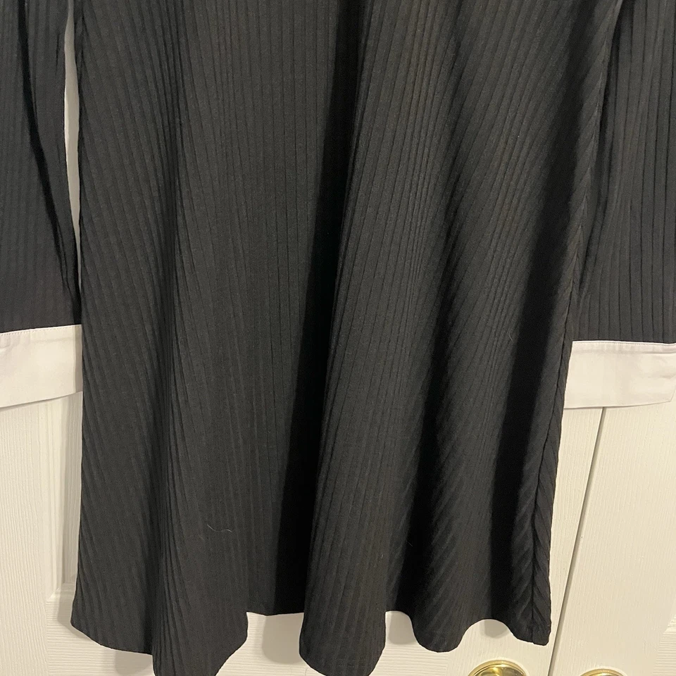 Vestido Allegra K XL Jrs Negro Miércoles Cuello Addams Gótico Halloween CosPlay Nuevo con Etiquetas Foto 4 de 4