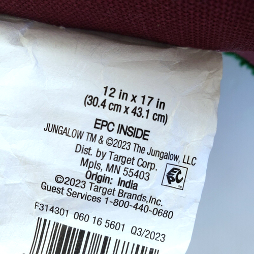 Jungalow Opalhouse Christbaumkissen grün Quasten verziert launisch NEU - Bild 8 von 9