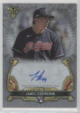 2020 Topps Triple Threads Rookie Auto 41/99 James Karinchak #RAC-JK Auto 5j0