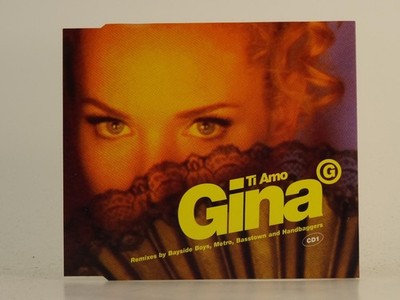 GINA G TI AMO (CD 1) (H1) 7 Track CD Single including Picture Sleeve WARNER