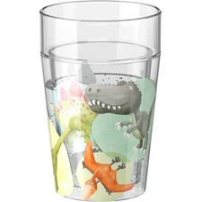 Haba 305140 - Glitzerbecher Dinos Trinkbecher Kinderbecher