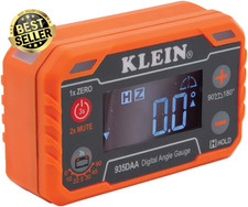 A-935DAA Digital Electronic Level and Angle Gauge, LED Angle Alert, Measure and 