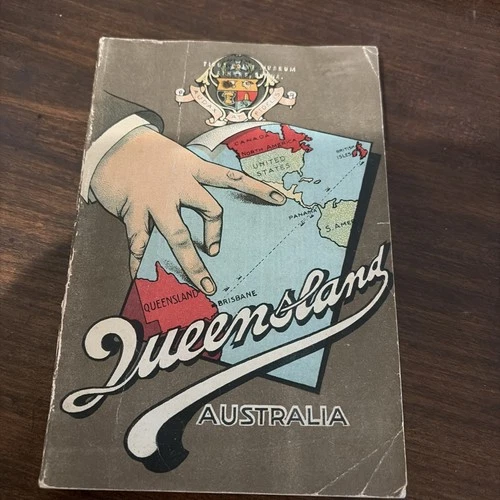 Vintage Souvenir Booklet Q.I.T.Bureau Queensland