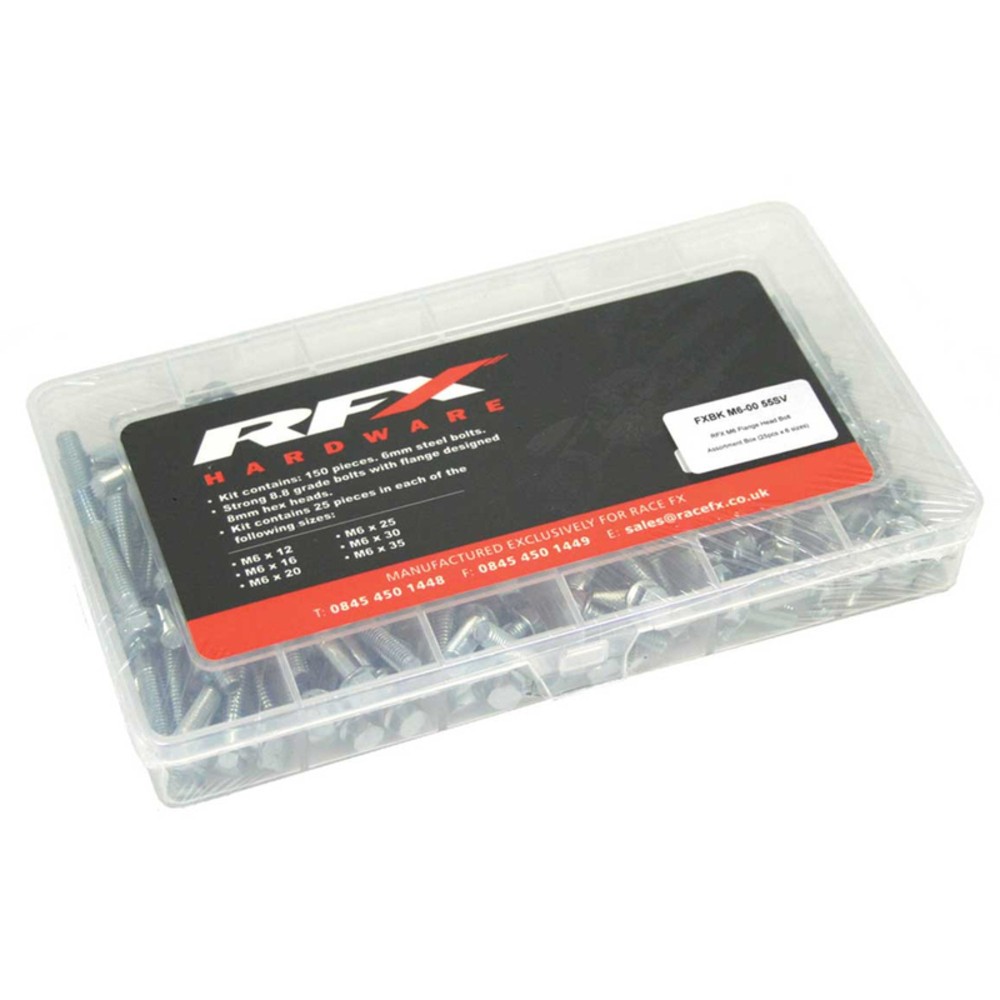 Free Shipping Assorted RFX Hex Head Screws M6 - Pack Of