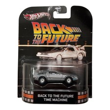 back to the future Time Machine 1 Rare 2012 hot wheels Delorean Diecast Car New