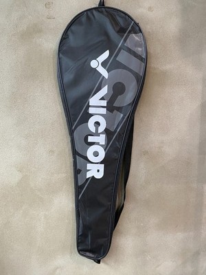 Victor Standard Badminton Racket Full Case Racquet Case Cover Bag Black NWT