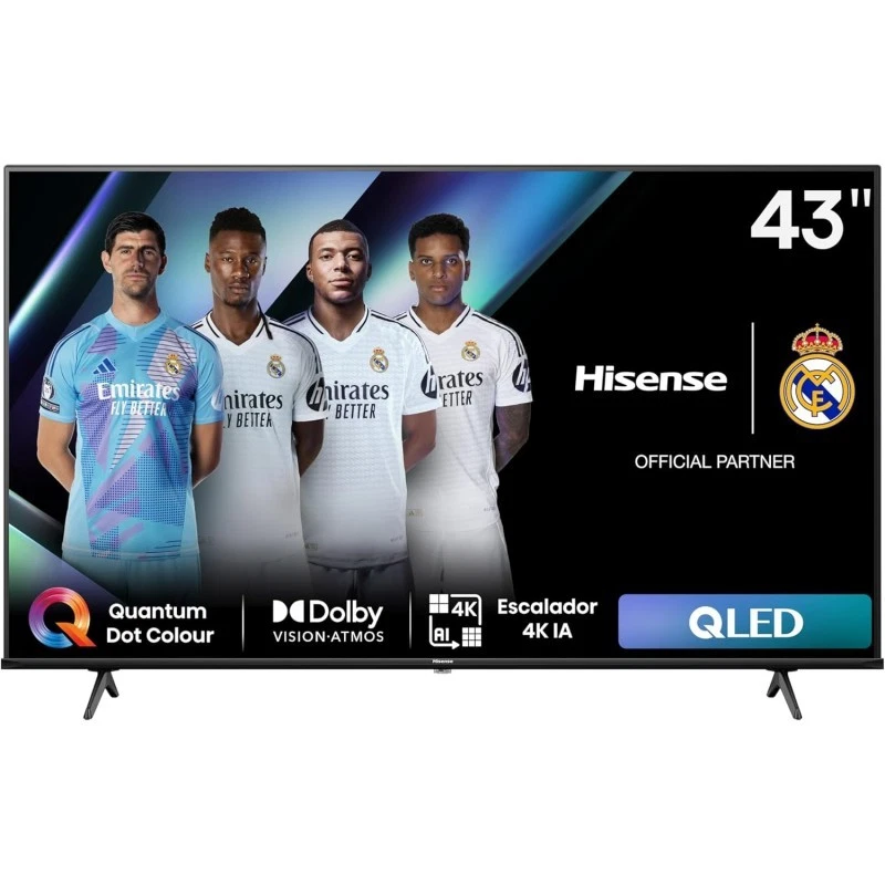 Fernseher Hisense 43E7NQ QLED 43" 4K Ultra HD mit Smart-TV und WLAN - Bild 1 von 1