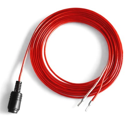 Sommercable -Twincord 0,75mm²- LS-Kabel - DIN-Buchse auf Aderendhülsen - Mono