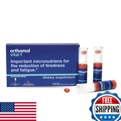 Orthomol Vital F Women's Multivitamin 7-Day Supply Vitamins A, B, C, D, E