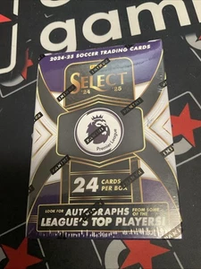 2024-25 Panini Select Premier League Soccer Trading Cards Blaster Box Sealed