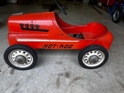 RARE Garton Hot Rod #5 Pedal Car with Chain Drive Race Car | eBay
