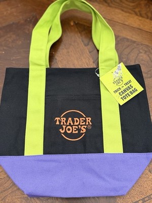 Trader Joe s Limited Release Halloween 2025 Canvas Mini Tote 