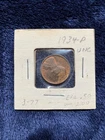 * 1934-P * TONER++ BRILLIANT GEM BU Lincoln WHEAT PENNY * FROM OLD COLLECTION *