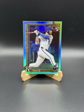 2025 Topps Update Series - John Rave #US192 Aqua Rainbow Foil (RC) - Royals