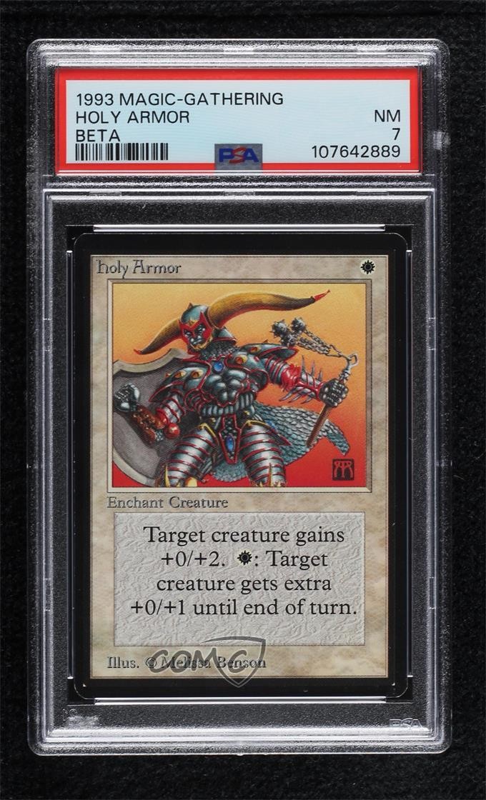 Holy Armor Magic: Limited Edition Beta PSA 7 1993