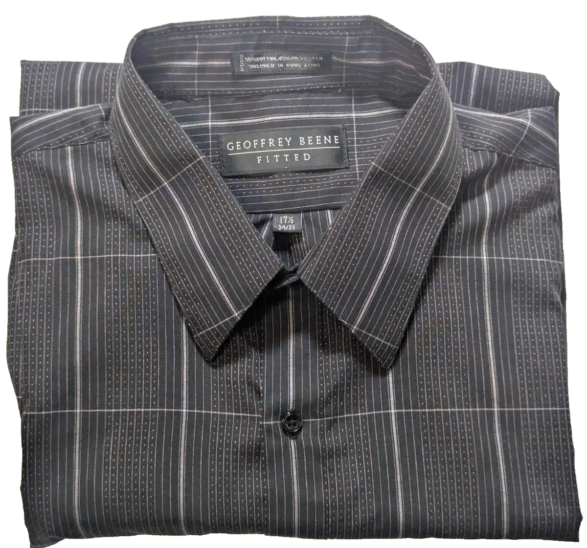 Geoffrey Beene Black Dress Shirts for Men for sale | eBay Geoffrey Beene Black Dress Shirts for Men for sale | eBay