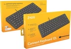 ZAGG CONNECT LIGHTNING 12 INCH WIRED UK LAYOUT KEYBOARD - BLACK - 103211038
