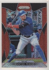 2019 Panini Prizm Tier II Red Mojo Prizm 254/299 Hunter Pence #173 1u0