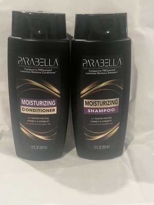 Parabella Moisturizing Shampoo /Conditioner  12 OnzKeratin Protein Vitamin E B7