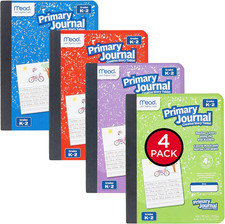Primary Journal Creative Story Tablet Composition Notebook, 7.5" X 9.75", Grades