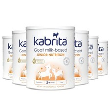 Kabrita Junior Goat Milk Powder for Kids - 14oz per can - 6 pack - exp. 01/06/27