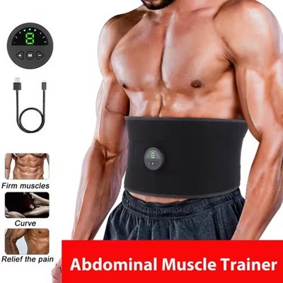 EMS Abdominal Muscle Toning Trainer ABS Stimulator Toner Fitness Binder Gym Belt