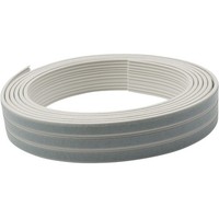 Dichtungsprofil Selbstklebend, Typ K, Kunststoff Braun, 1 StüCk = 7,5 Meter