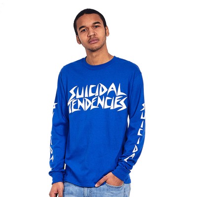Suicidal Tendencies - Logo Longsleeve Royal Blue Langarm Shirt