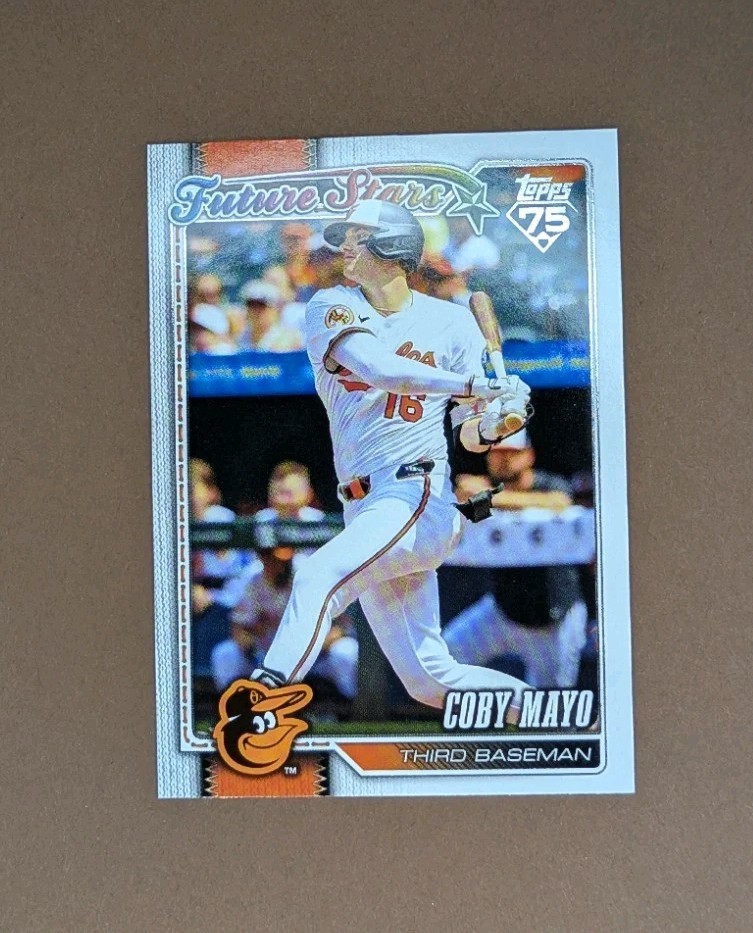 2026 Topps MLB Series 1 Coby Mayo Future Stars #72 Baltimore Orioles