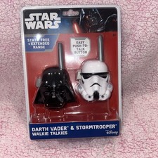 Walkie Talkies Disney "Star Wars" Toys Interactive Darth Vader  Stormtrooper
