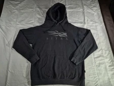 Sitka Gear Icon Pullover Hoodie Mens L Black Sweatshirt Logo Hunting