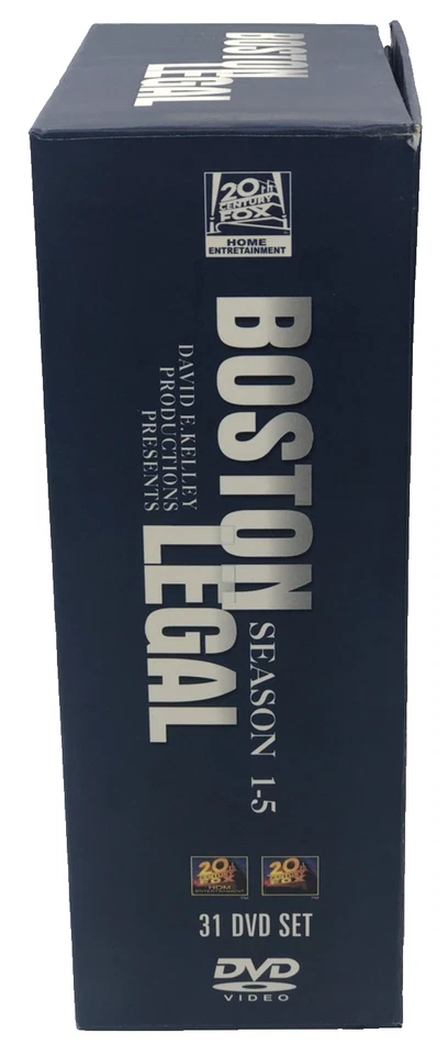 Boston Legal Seasons 1-5 DVD 31 Discs Box Set Pre-Owned VGC - Image 2 of 4