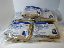Medline Double Tread Slippers Non Skid Socks Beige Latex Free Lot of 11 Pairs